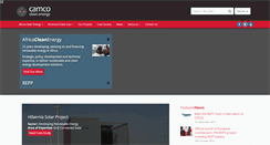 Desktop Screenshot of camcocleanenergy.com