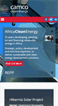 Mobile Screenshot of camcocleanenergy.com